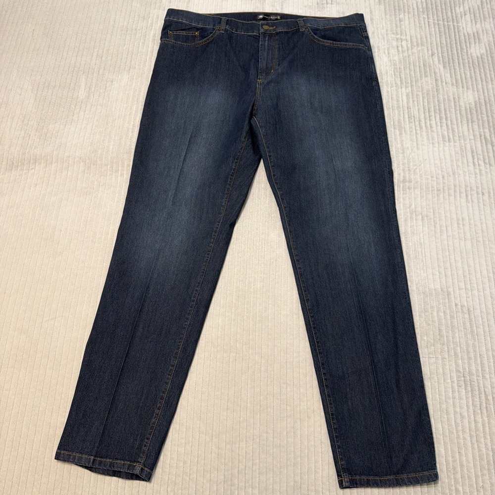 Travis Mathew Jeans Men's 40x32 Legacy Featherweight Blue Denim Stretch